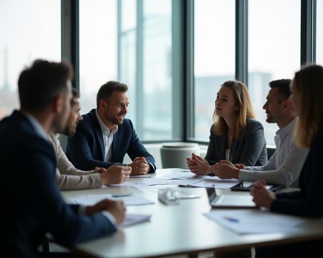 Sterling HR team collaborating in London office